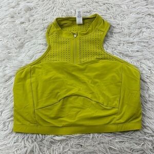 Lululemon Unleash Strength Bra *Medium Support, B/C Cup Yellow Serpentine